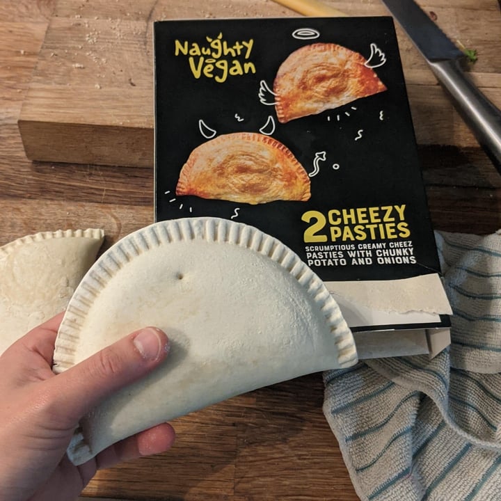 review photo of Naughty Vegan Cheese Pasties shared by @whiterabbit8 on 11 Jan 2021 - review