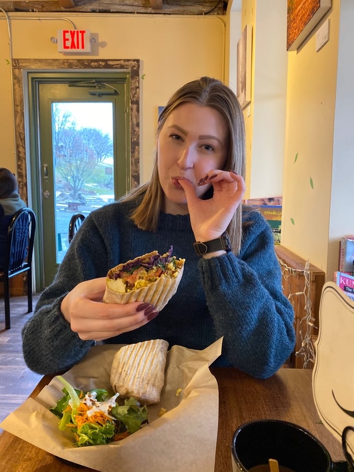 review photo of Sweet Alchemy Bakery and Cafe Breakfast Burrito shared by @jacktheherbivore on 06 Jan 2020 - review