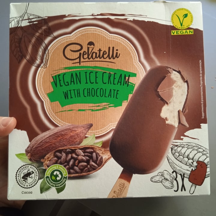 review photo of Gelatelli Vegan Ice Cream With Chocolate shared by @enjoymichela on 12 Apr 2022 - review