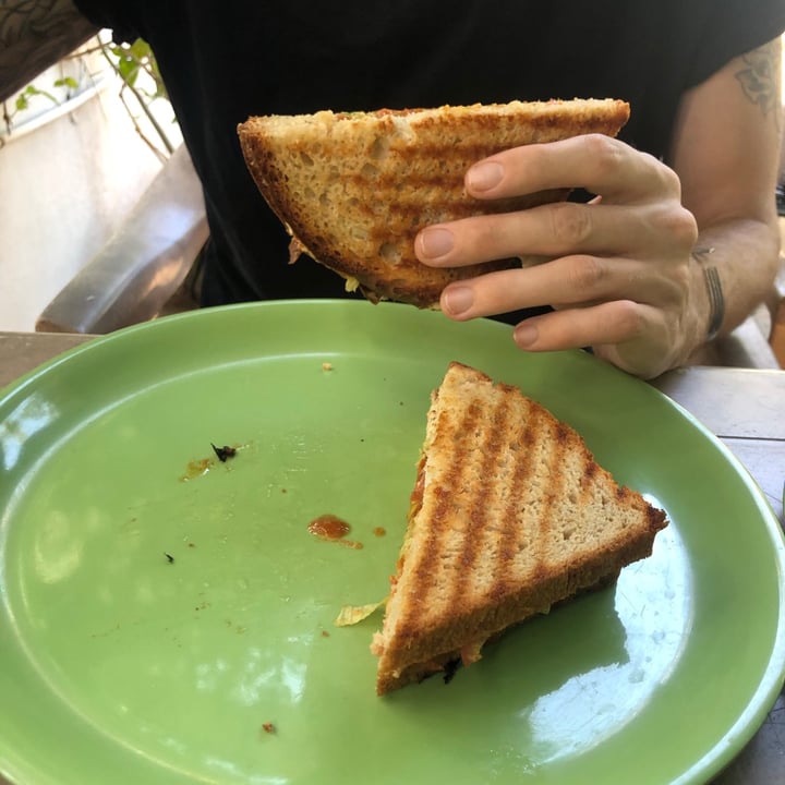 photo of Veganza Café Hummus Toast shared by @annbience on  05 Aug 2020 - review