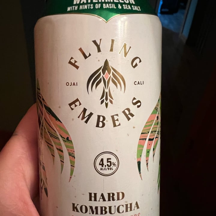 photo of Flying embers Watermelon Basil Hard Kombucha shared by @goosepondmtn on  12 May 2022 - review