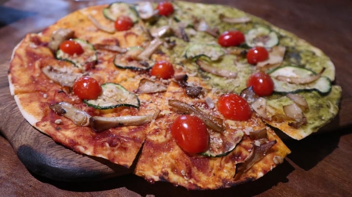 photo of Wholey Wonder Vegan Cafe and Yoga Studio (Penang) Wholey Pizza shared by @kaylabear on  27 Dec 2019 - review