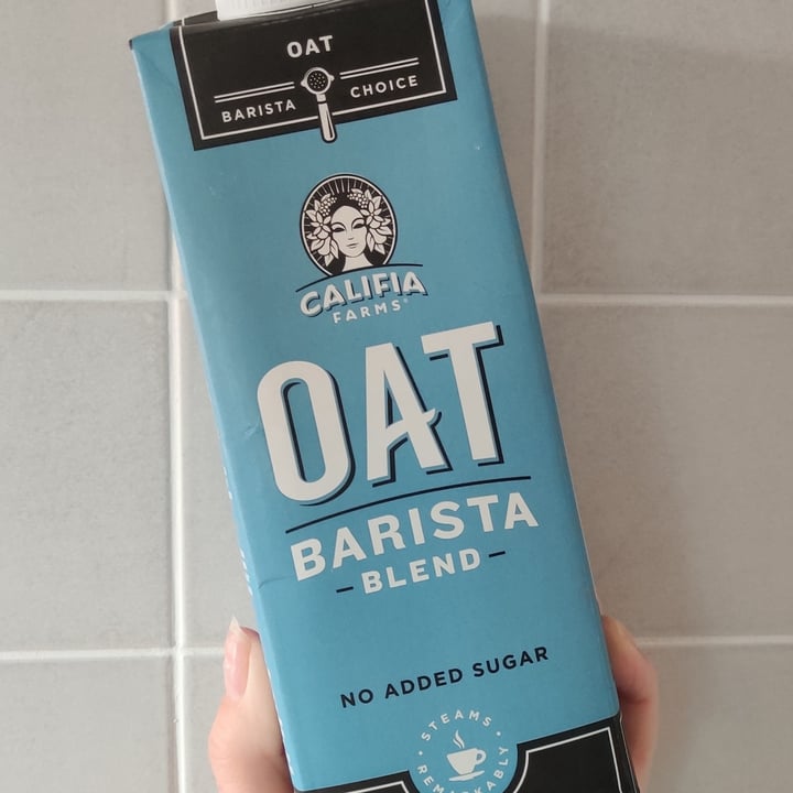 photo of Califia Farms Oat Barista Blend shared by @abigalejoy on  06 Oct 2020 - review
