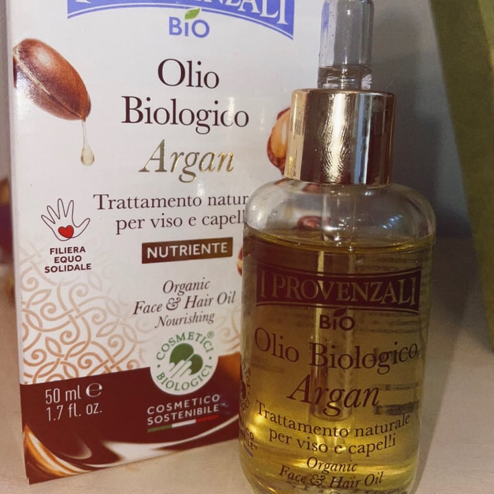 photo of I Provenzali Olio Biologico Argan shared by @barrottamarta on  10 Aug 2021 - review