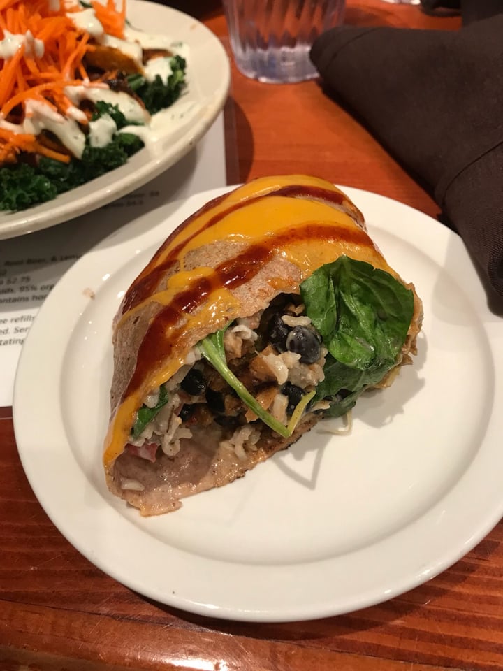 review photo of The Wild Cow Chipotle & Black Bean Wet Burrito shared by @jasmineee on 05 Oct 2018 - review