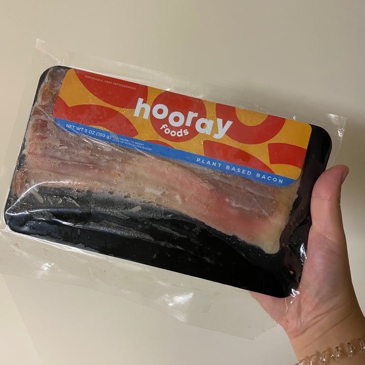 photo of Hooray Foods Plant-based Bacon shared by @pherz on  08 Jun 2021 - review
