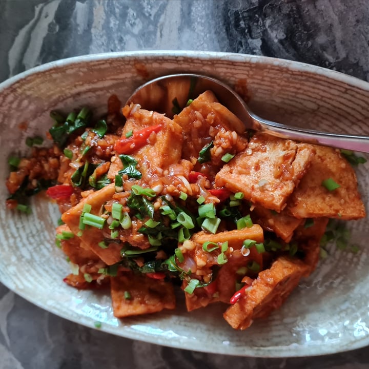 review photo of Monastery Chili Tofu shared by @tnahar on 08 Nov 2022 - review
