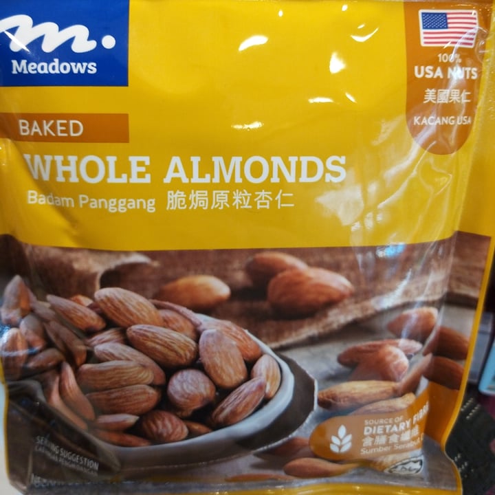 photo of Meadows Baked Whole Almonds shared by @darkchocoholic on  02 Dec 2020 - review