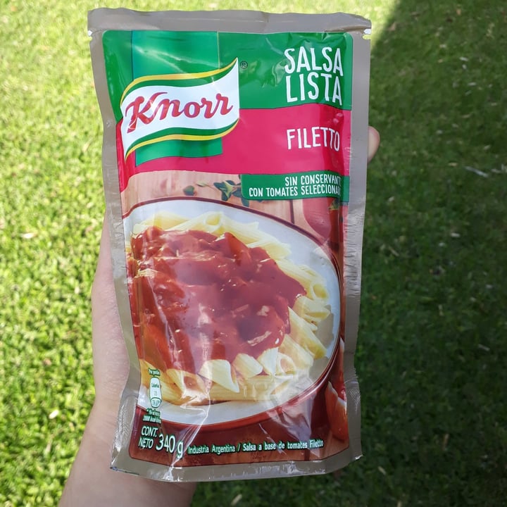 photo of Knorr Salsa Filetto shared by @aylu1 on  10 Jun 2021 - review