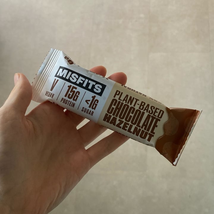 photo of Misfits Plant Based Chocolate Hazelnut shared by @rosiesargeant on  24 Sep 2021 - review