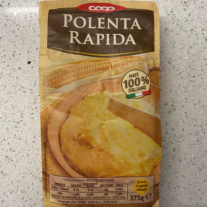 photo of Coop Polenta rapida shared by @chiaraelisabetta on  20 Apr 2022 - review