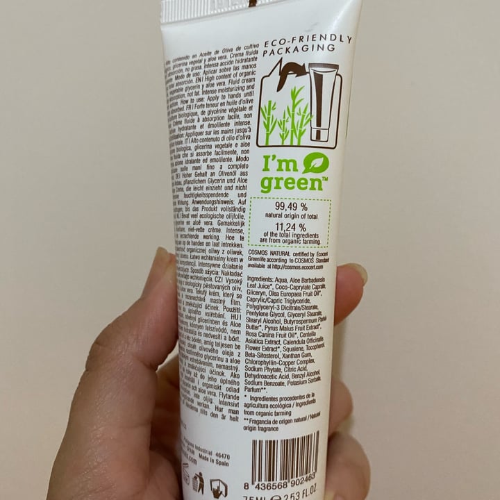 photo of Kueshi Crema de manos Manzana shared by @marilugon on  30 May 2022 - review