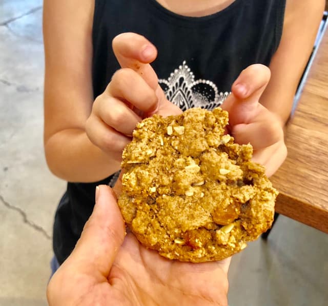 Foto do prato “oatmeal raisin cookie”