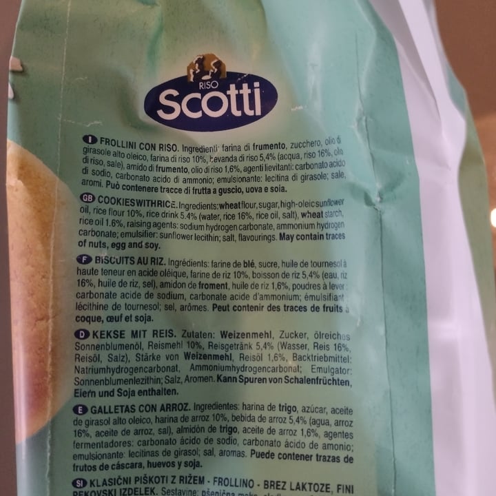 review photo of Riso Scotti Frollino con riso shared by @selvatika on 21 Feb 2022 - review