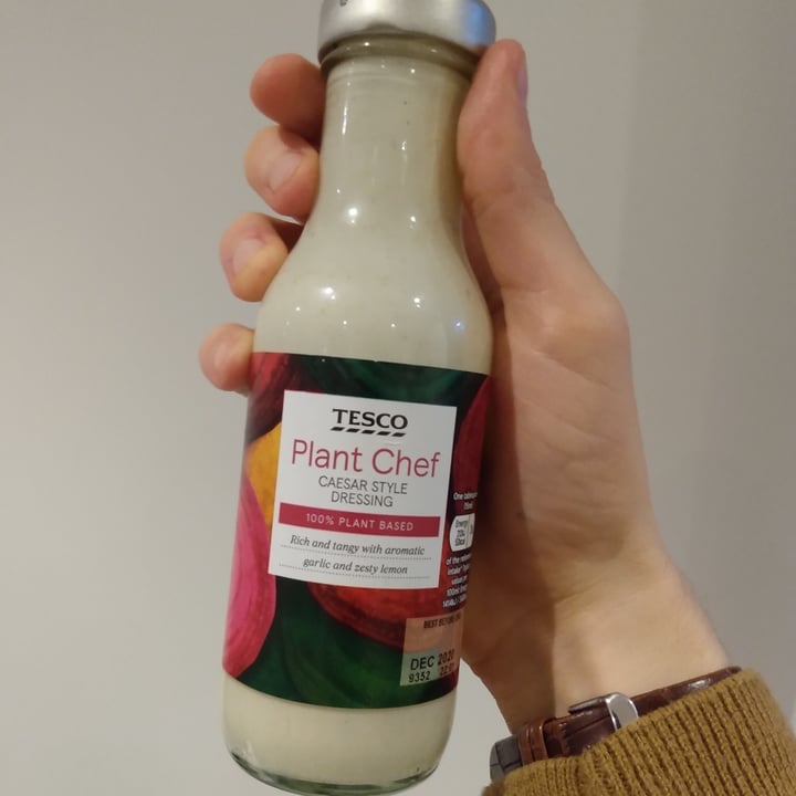 photo of Tesco Caesar Style Dressing shared by @thedappervegan on  28 Oct 2020 - review