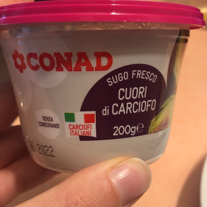 photo of Conad Sugo Fresco Cuori Di Carciofo shared by @betti2028 on  01 Apr 2022 - review