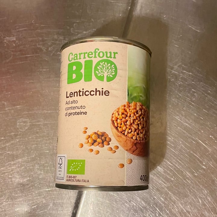 photo of Carrefour Bio Lenticchie shared by @nebbia on  10 Apr 2022 - review