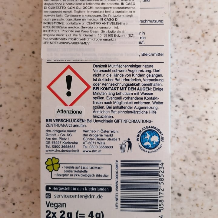 photo of DM Denkmit detergent tablets for house use shared by @cloddi on  19 Oct 2022 - review