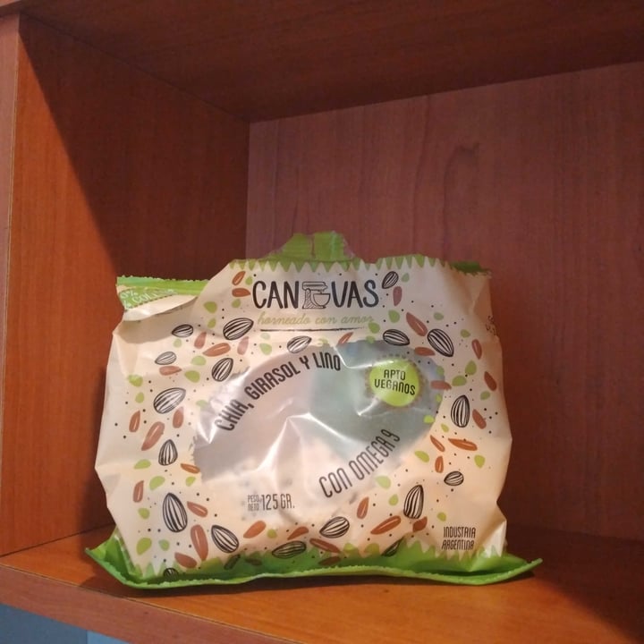 review photo of Canvas Galletitas de chia, girasol y lino shared by @brifernandezmujica on 15 Jan 2021 - review