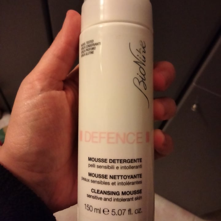photo of Bionike Defence Cleansing Mousse shared by @theviolet on  14 Jan 2022 - review