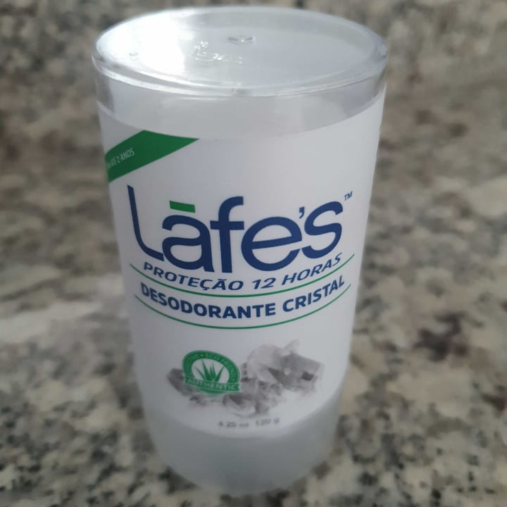 photo of Desodorante cristal, Lafes, vegano Desodorante cristal, Lafes, vegano shared by @dicelialuzia on  02 Jun 2022 - review