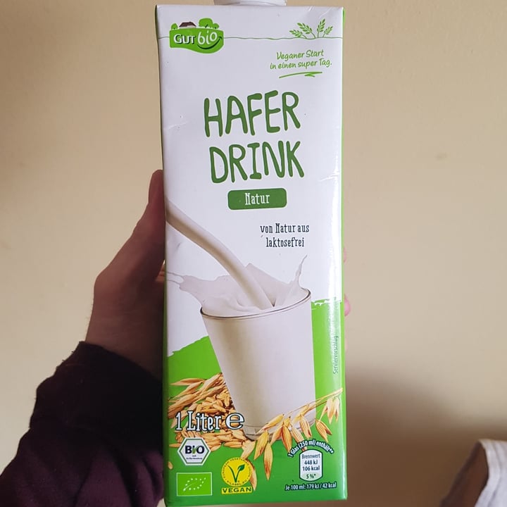 photo of GutBio HaferDrink shared by @greenteaguru on  02 Feb 2021 - review