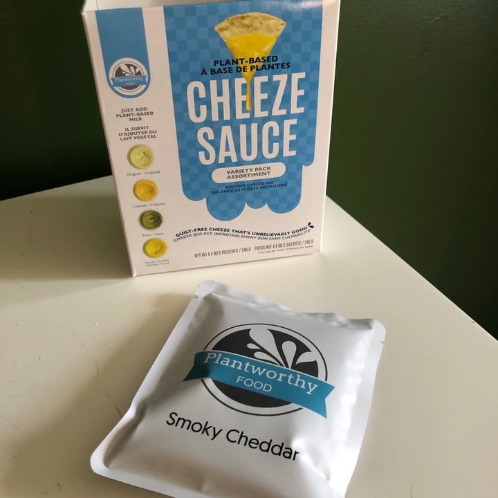 photo of Plantworthy Food Smoky Cheddar Sauce shared by @lisam on  29 Jun 2021 - review