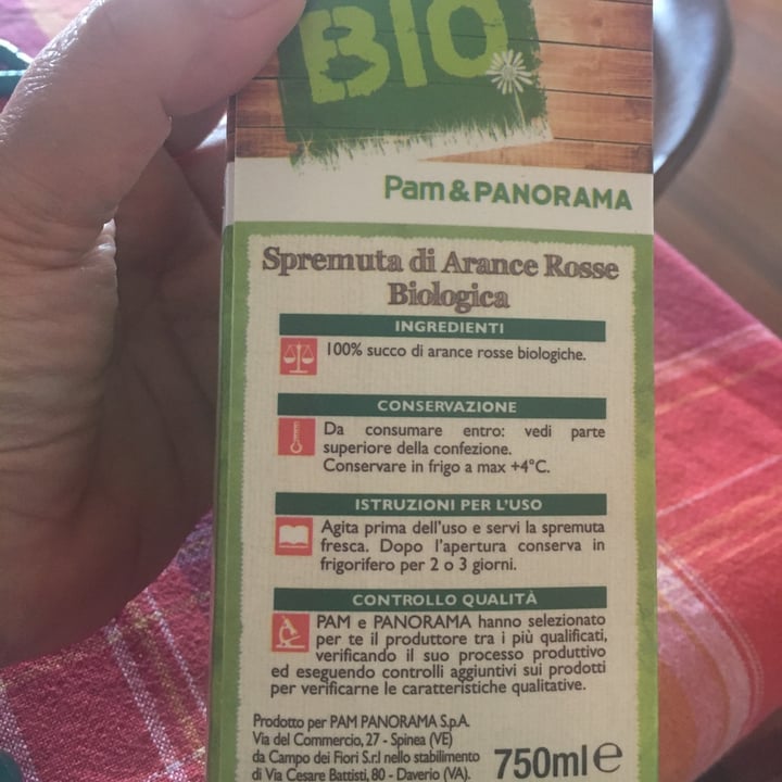 photo of Pam E Panorama Bio Spremuta arance rosse shared by @arturino on  03 Apr 2022 - review