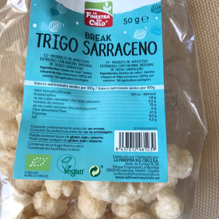 review photo of La Finestra Sul Cielo Aperitivo de sarraceno shared by @cleomartins on 07 Aug 2021 - review