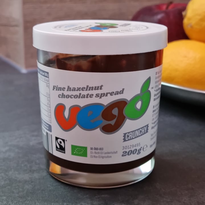 Vego Fine Hazelnut Chocolate Spread Crunchy Review | abillion
