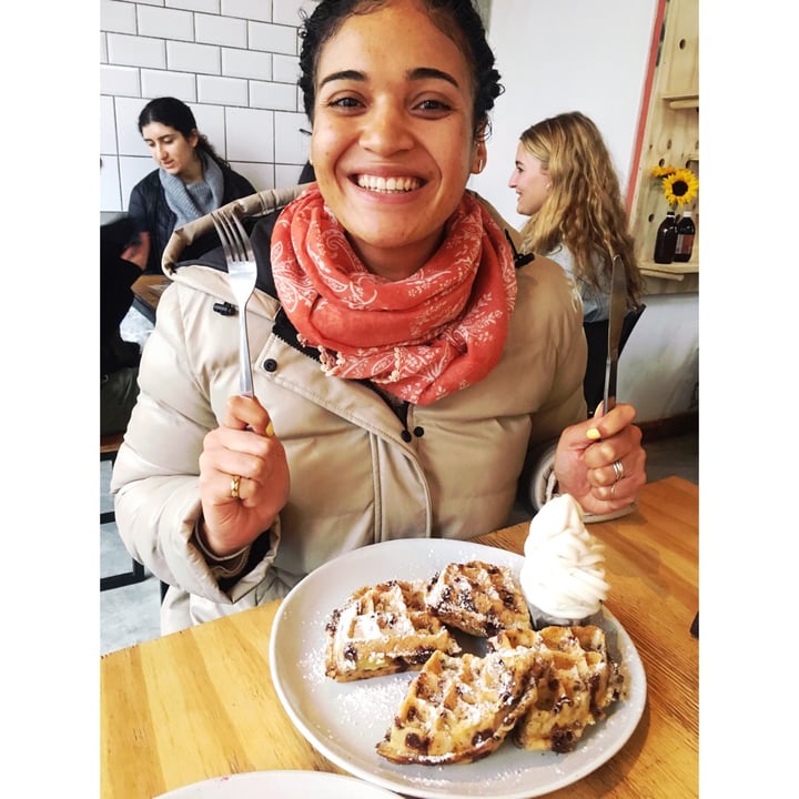 photo of Jessy's Waffles Vegan Chunky Munky shared by @kelsoeatskindly on  02 Jul 2019 - review