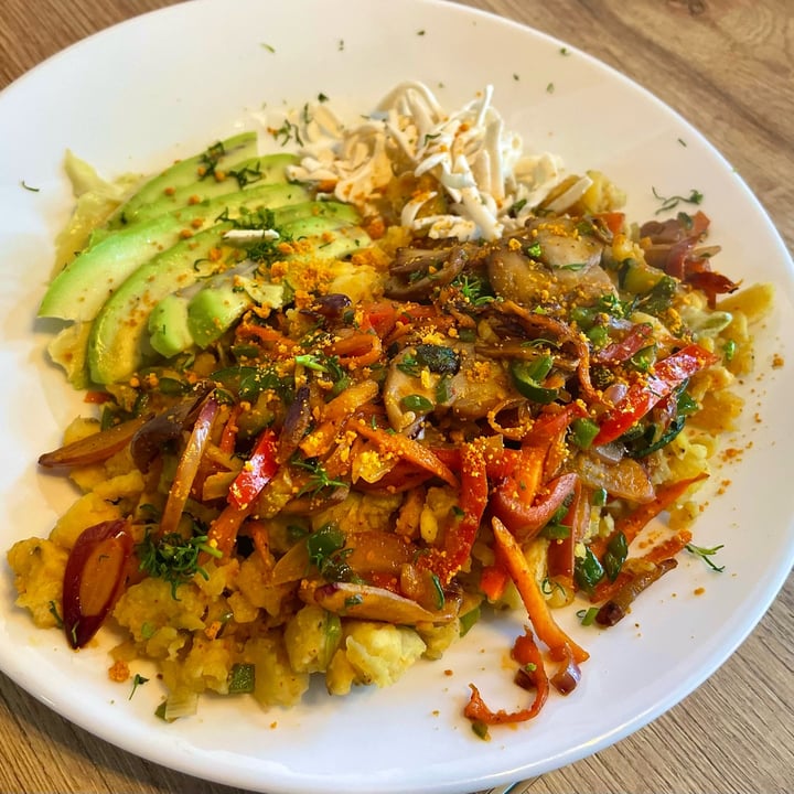review photo of Alegria Real Food tigrillo vegano shared by @paumila on 29 Apr 2022 - review