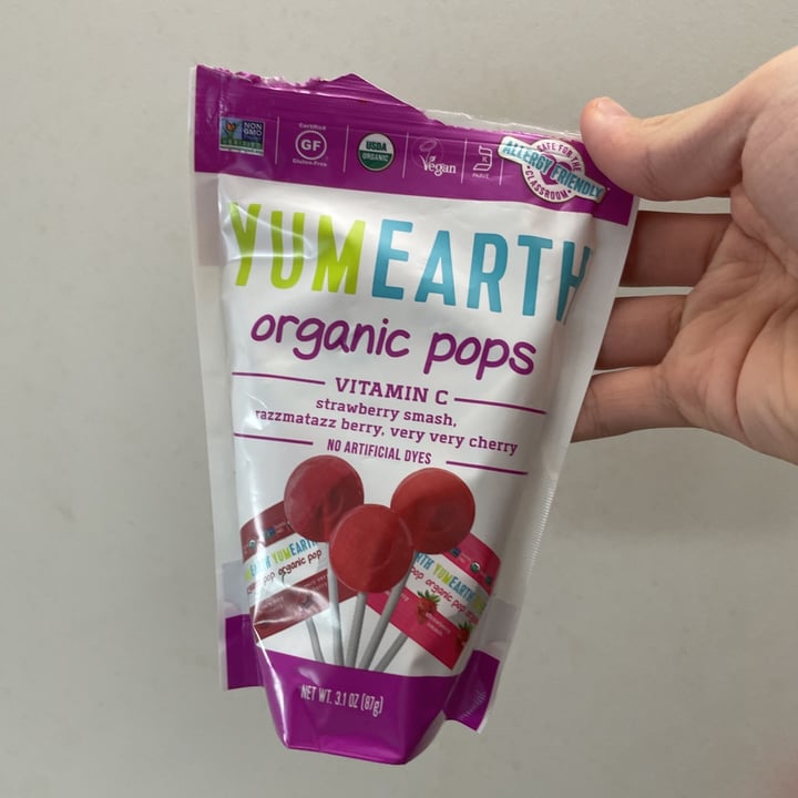 review photo of YumEarth Organic Pops shared by @garyyouxue on 15 Sep 2021 - review