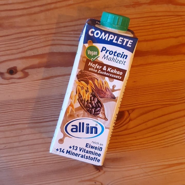 review photo of Allin Hafer-Protein-Mahlzeit schoko shared by @jlnfchs on 11 Aug 2021 - review