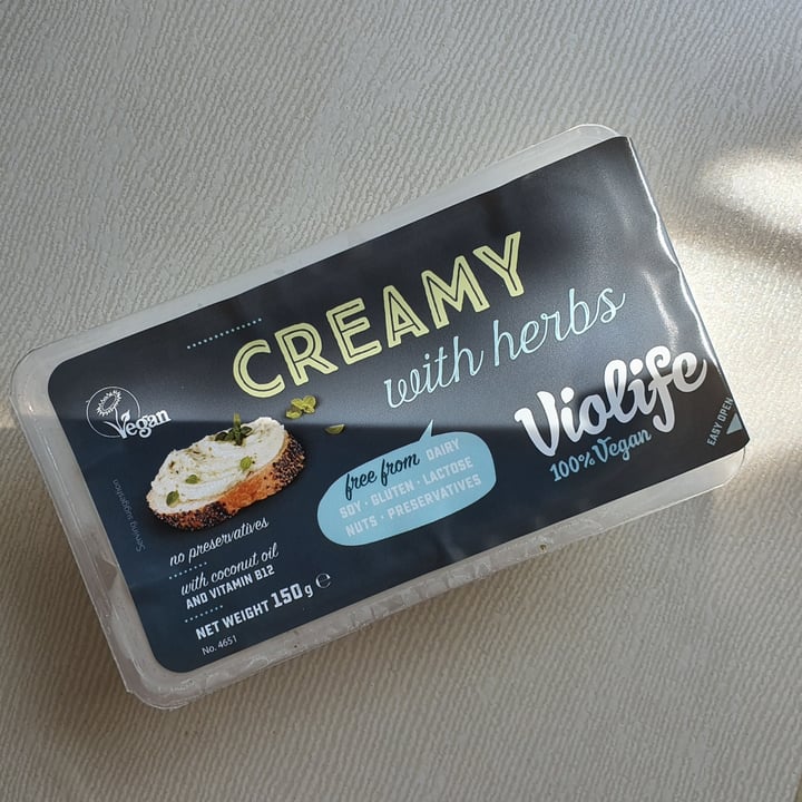 photo of Violife Creamy with Herbs shared by @jyuubuns on  14 Jun 2020 - review