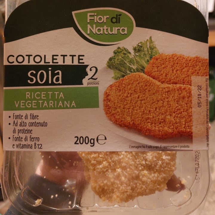 photo of Fior di Natura Cotoletta shared by @pugliavegan on  22 Sep 2022 - review