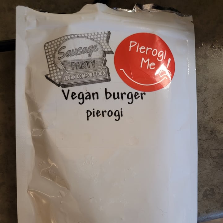 photo of Pierogi Me Vegan burger shared by @leo on  13 Nov 2021 - review