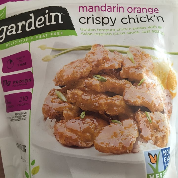 review photo of Gardein Mandarin Orange Crispy Chick’n shared by @stregocia on 20 Jun 2020 - review