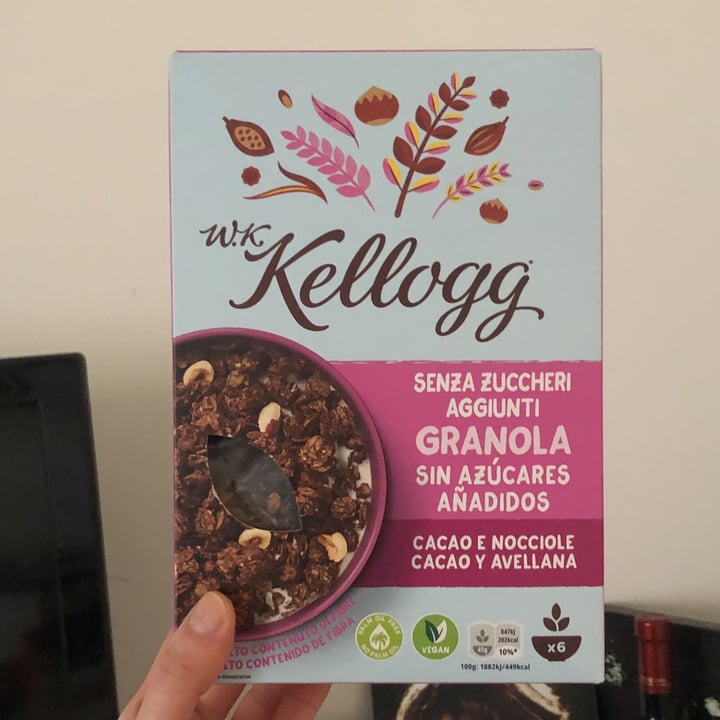 review photo of Kellogg's Granola cacao e nocciole shared by @martifa on 10 Mar 2022 - review