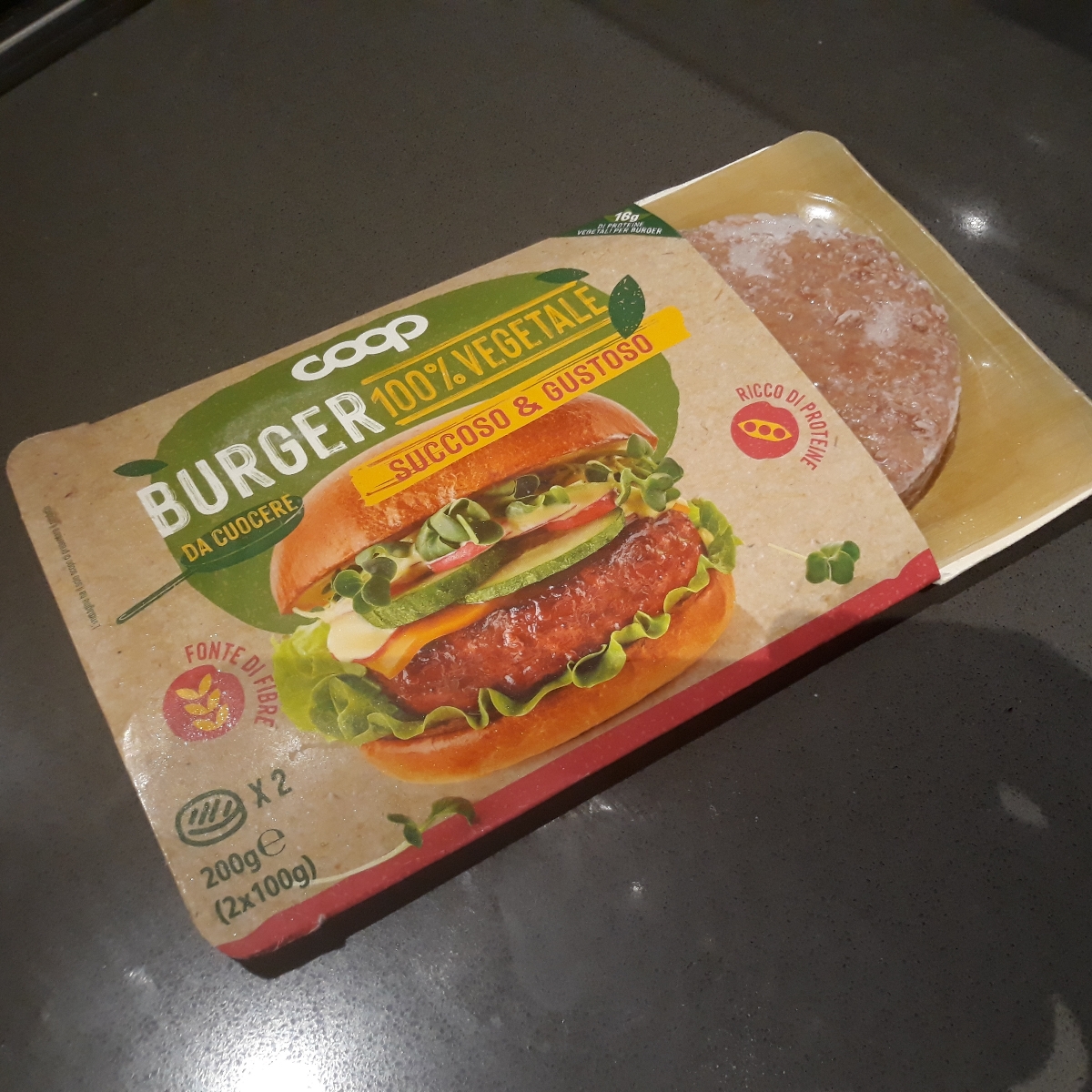 burger 100%vegetale from Coop - Vegan Product Reviews & Ratings | abillion