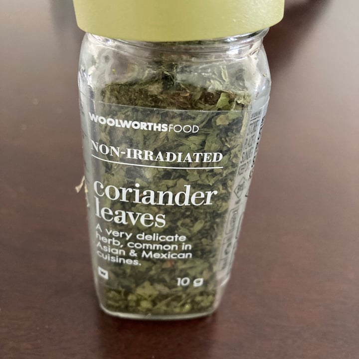 Woolworths Food Dried Coriander leaves Review abillion