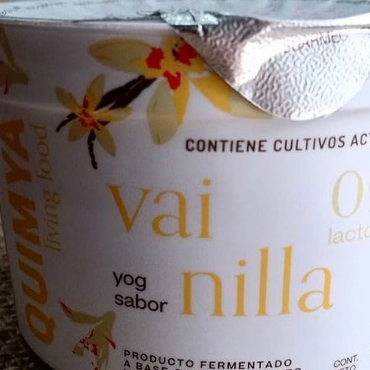 photo of Quimya Yogurt de Vainilla shared by @valentinaenecoiz on  09 Apr 2021 - review