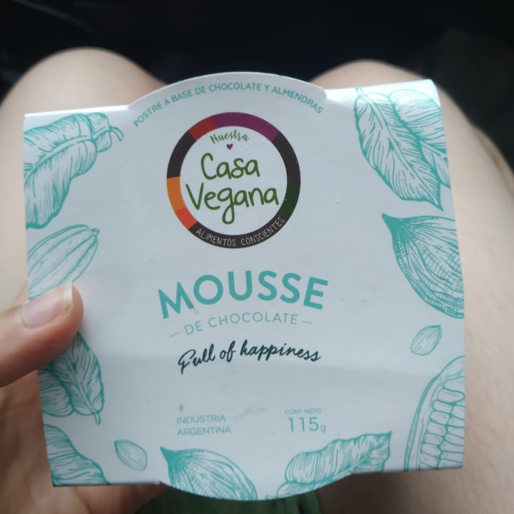 photo of Casa Vegana Mousse de chocolate shared by @roflo on  25 Oct 2021 - review