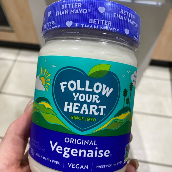 photo of Follow your Heart Original Vegenaise shared by @arianemeschiatti on  22 Jul 2022 - review