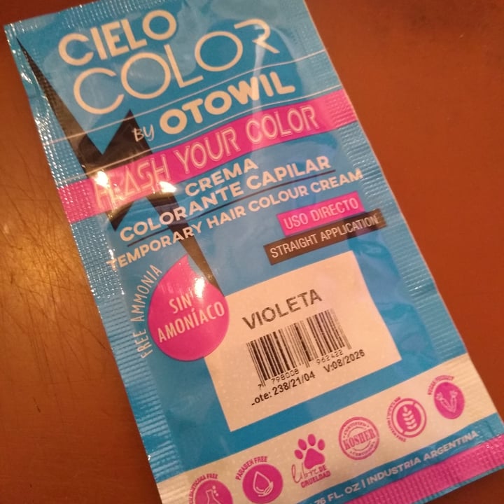 review photo of Otowil Tintura Violeta de Fantasía shared by @ideapilotofundacion on 10 Dec 2021 - review