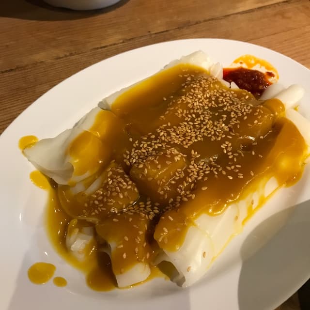 Photo of the dish “Chee Cheong Fun With Pumpkin”