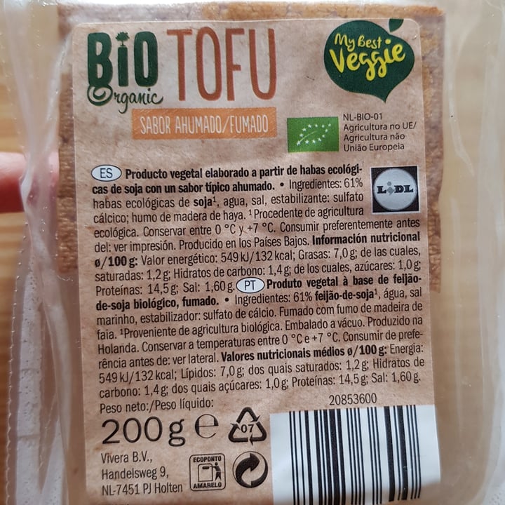 review photo of My Best Veggie Bio tofu smoked shared by @nanipapli on 02 Aug 2020 - review
