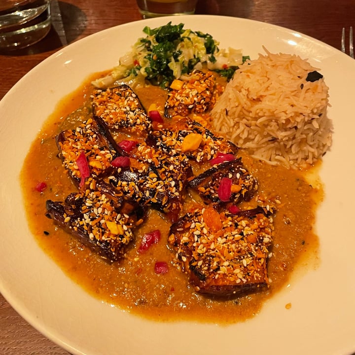 photo of Cinnamon Kitchen City Grilled Pink Aubergine shared by @kvitz on  12 Dec 2021 - review