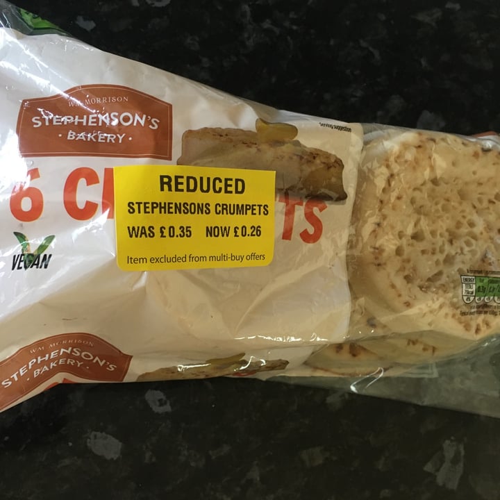 photo of Stephenson’s Bakery 6 Crumpets shared by @valedv on  03 Jul 2022 - review