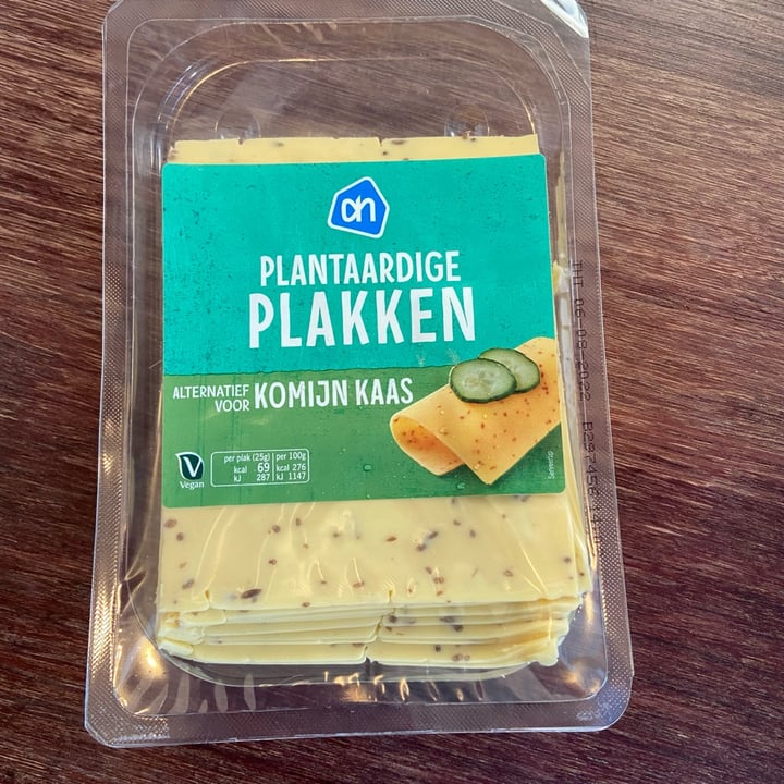 photo of Albert Heijn Plantaardige plakken komijn kaas shared by @marieheidi on  23 Jun 2022 - review
